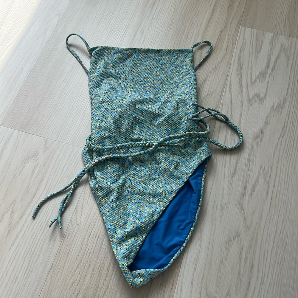 Revolve Swimsuit by Something Navy NWOT